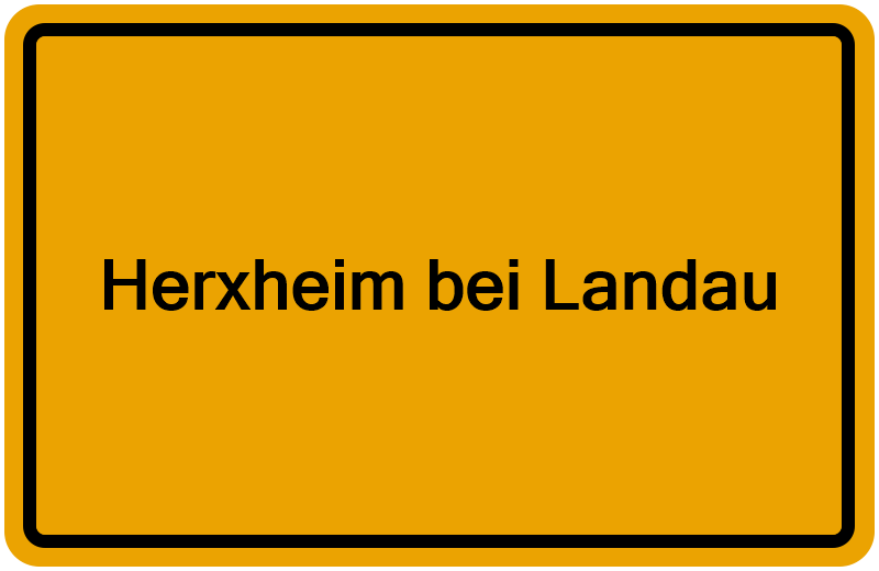 Handelsregisterauszug Herxheim bei Landau